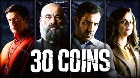 30 Coins cast members, 30 Coins logo