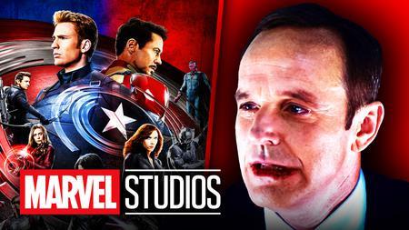 Clark Gregg's Phil Coulson, Avengers: Civil War poster, Marvel Studios logo