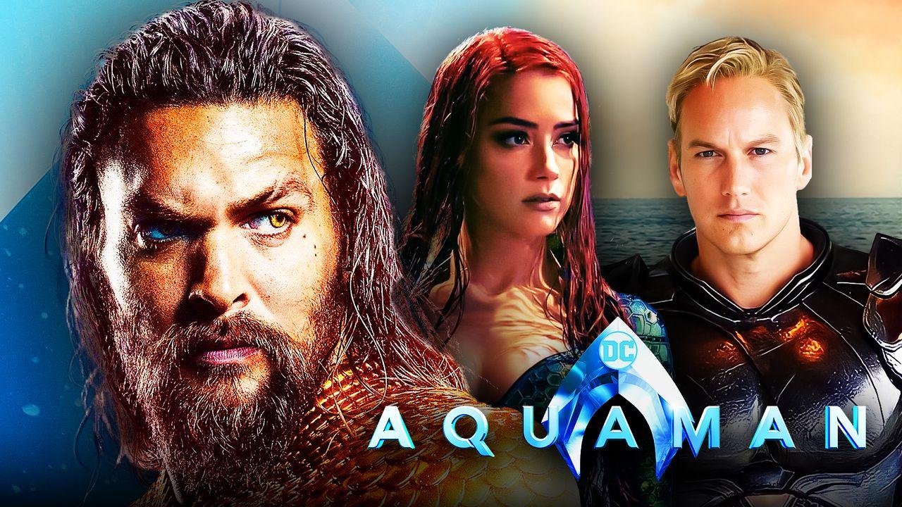 Aquaman, Jason Momoa, Amber Heard, Patrick Wilson