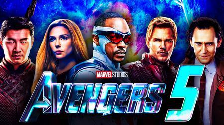 Avengers 5, Shang-Chi, Scarlet Witch, Falcon, Star-Lord, Loki