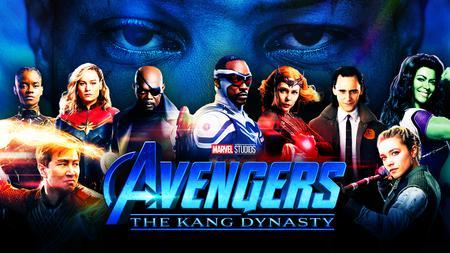 Avengers: The Kang Dynasty logo, Avengers, Kang the Conqueror