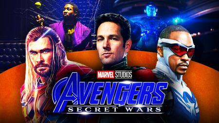 Avengers 6: Secret Wars logo Ant-Man Kang Thor Captain America