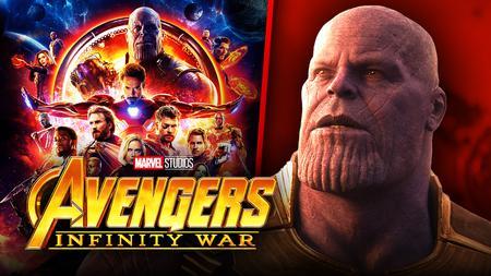 Thanos, Avengers: Infinity War logo