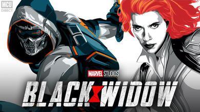 Black Widow and Taskmaster promotional art