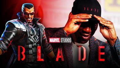 Mahershala Ali in Blade hat