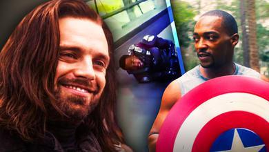 Sebastian Stan, Bucky Barnes, Anthony Mackie, Captain America