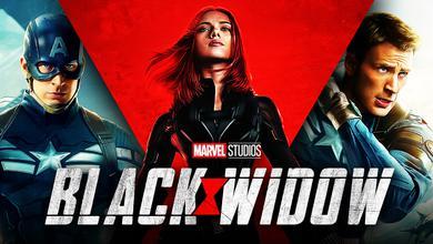 Black Widow, Captain America The Winter Soldier, Black Widow logo