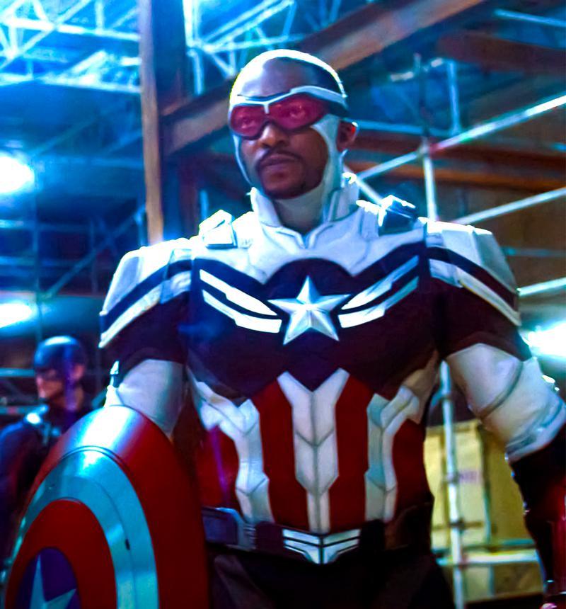 Anthony Mackie as Captain America