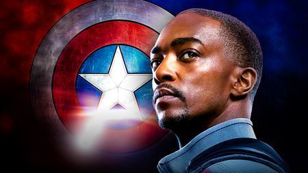 Captain America shield, Anthony Mackie