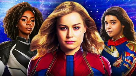 Brie Larson Captain Marvel Monica Kamala