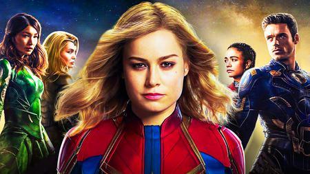 Eternals Captain Marvel Brie Larson