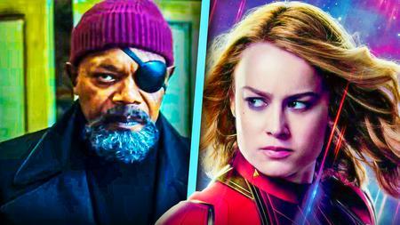 Captain Marvel Nick Fury