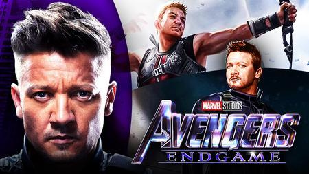 Avengers: Endgame logo, Hawkeye, Jeremy Renner