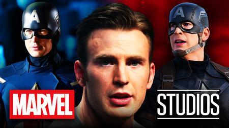 Captain America, Chris Evans, Marvel Studios logo