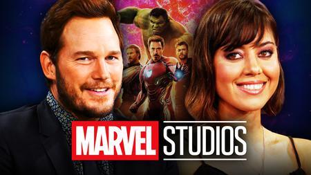 Chris Pratt Aubrey Plaza Marvel Avengers