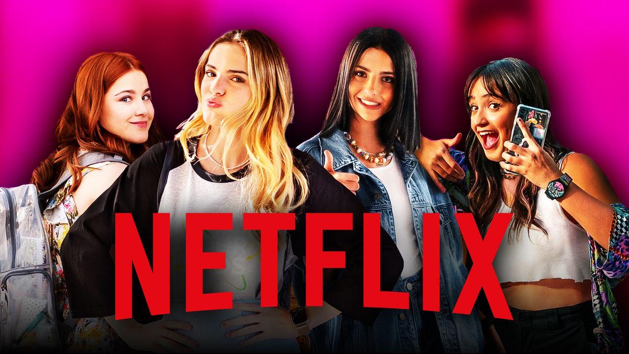 Cindy la Regia: The High School Years Netflix cast characters together