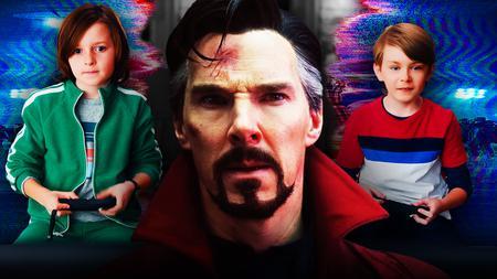 Doctor Strange, Tommy and Billy Maximoff