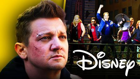 Hawkeye, Jeremy Renner, Rogers: The Musical, Disney logo