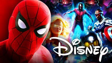 Spider-Man, Disney logo, Avengers: Quantum Encounter