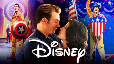 Steve Rogers, Peggy Carter, Disney logo