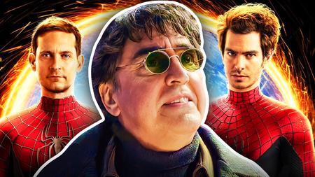 Tobey Maguire, Doc Ock, Alfred Molina, Andrew Garfield