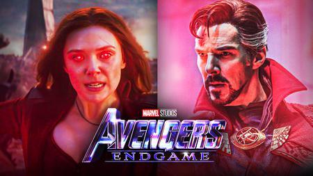 Doctor Strange Scarlet Witch Avengers Endgame