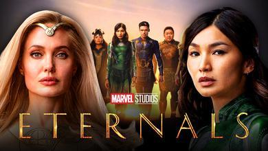 Eternals, superheroes, Angelina Jolie, Gemma Chan