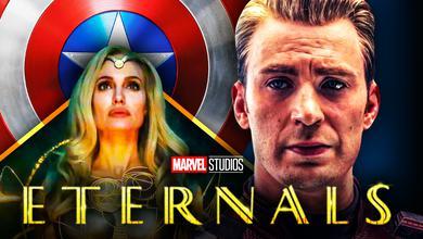 Angelina Jolie Chris Evans Eternals