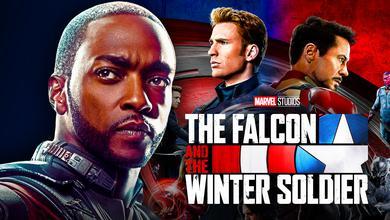 Falcon, Falcon and the Winter Soldier logo, Captain America: Civil War poster