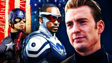 Chris Evans Captain America Anthony Mackie