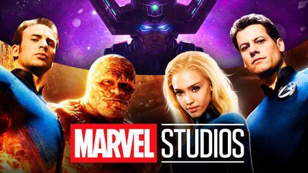 Fantastic Four, Marvel Studios logo, Galactus in background