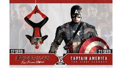 #12 Spider-Man: Far From Home vs. #21 Captain America: The First Avenger