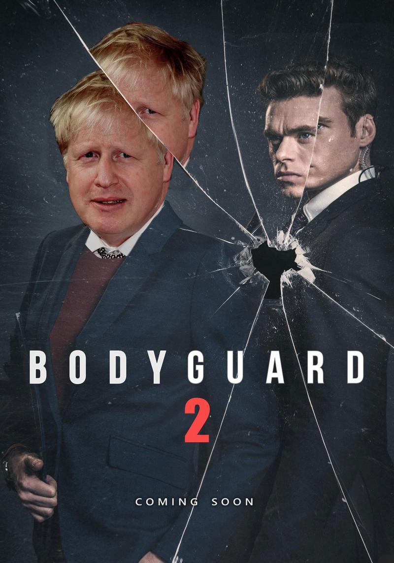 Bodyguard Season 2 Boris Johnson Poster