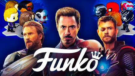 Funko logo, Marvel Avengers