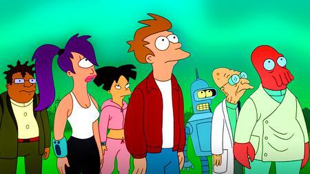 Futurama show main characters together