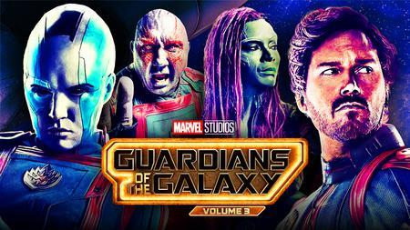 Guardians of the Galaxy Vol. 3 Nebula, Drax, Gamora,  Star lord