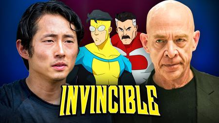 Invincible, Steven Yeun, JK Simmons