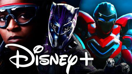 Black Panther 2 Ironheart, Disney+ logo