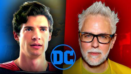 David Corenswet, Superman, DC logo, James Gunn