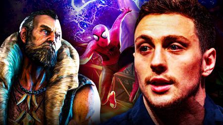 Kraven, Spider-Man, Aaron Taylor Johnson