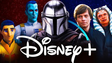 Mandalorian Crossover event, Disney Plus logo