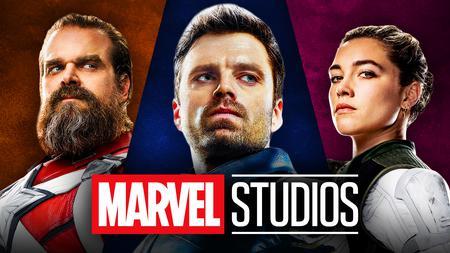 david harbour, Sebastian Stan, Florence Pugh, Marvel Studios