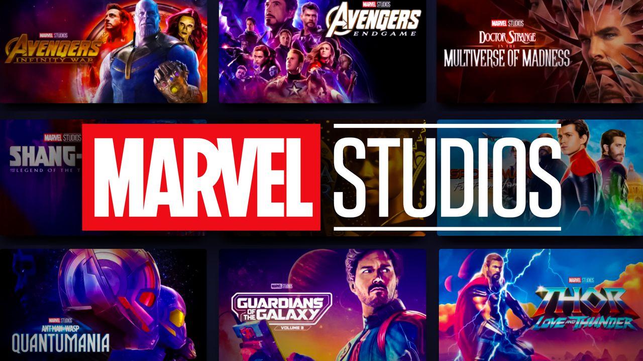 Marvel Studios logo, MCU movie posters