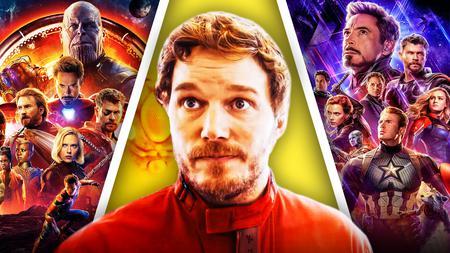 Avengers Infinity War poster Star-Lord, Avengers Endgame poster