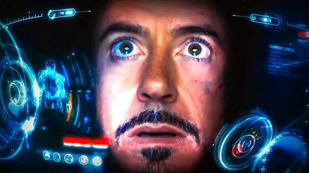 Tony Stark Iron Man HUD