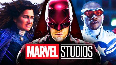 Marvel Studios logo, Agatha, Daredevil, Captain America