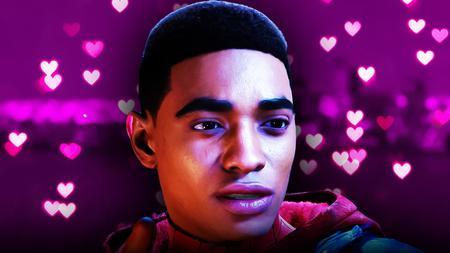 Nadji Jeter's Miles Morales, love hearts