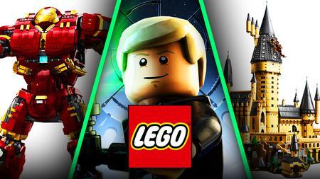 LEGO Logo, Hulkbuster, Luke Skywalker, Hogwarts