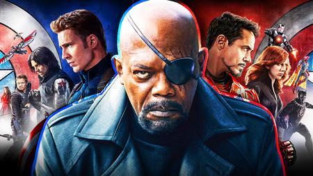 Samuel L. Jackson Captain America Civil War Nick Fury