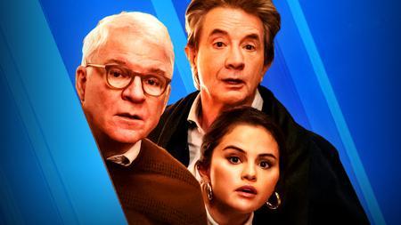 Only Murders in the Building Steve Martin, Martin Short, and Selena Gomez